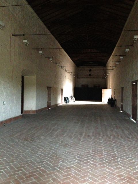 The interior of the customs house: first or second floor.